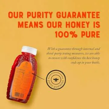 Nate's California 100% Pure, Raw & Unfiltered Honey - 16 oz. Squeeze Bottle - All-natural Sweetener