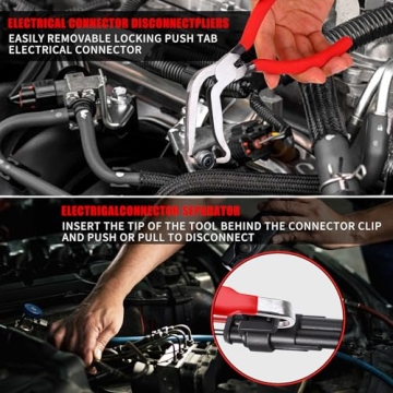 BCJCLTS 4-Piece Electrical Disconnect Pliers Set