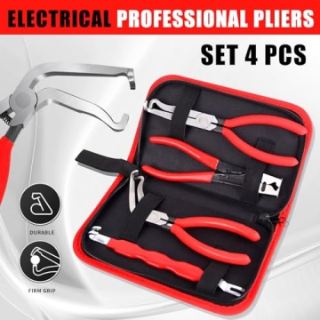 BCJCLTS 4-Piece Electrical Disconnect Pliers Set