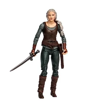 McFarlane Toys Witcher Ciri and Geralt Action Figures