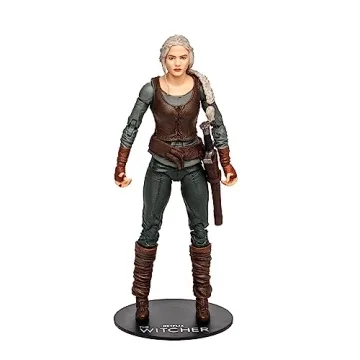 McFarlane Toys Witcher Ciri and Geralt Action Figures