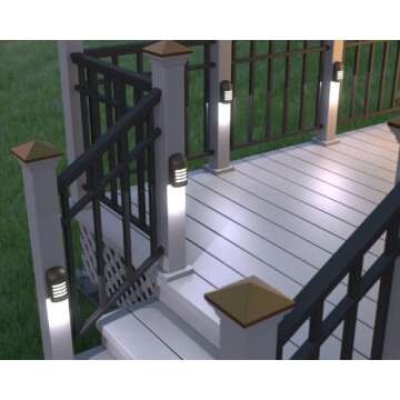 Xodus Innovations Motion Activated LED Deck & Stair Light Pack