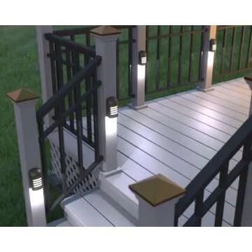 Xodus Innovations Motion Activated LED Deck & Stair Light Pack