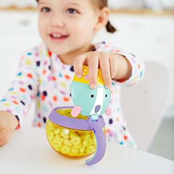 Skip Hop Baby Snack Container, Zoo Snack Cup, Unicorn, PP, ABS, TPR