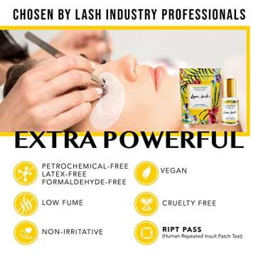 Extra Powerful Eyelash Extension Glue | Lyon Lash 5ml
