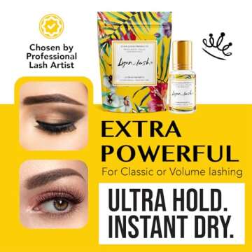 Extra Powerful Eyelash Extension Glue | Lyon Lash 5ml