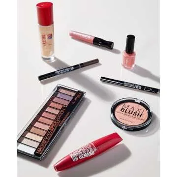 Rimmel London Stay Matte Liquid Lip Color with Full Coverage Kiss-Proof Waterproof Matte Lipstick Formula that Lasts 12 Hours - 810 Plum This Show, .21oz