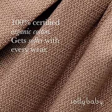 Solly Baby Carrier Loop | Baby Sling Carrier | Luxury Baby Wrap Carrier, Toddler Carrier, Baby Holde...