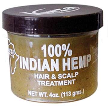 Kuza 100% Indian Hemp Hair & Scalp Treatment - Nourishing Hair Solution for All Hair Types