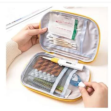 Compact First Aid Bag for Travel and Emergencies