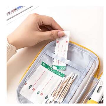 Compact First Aid Bag for Travel and Emergencies
