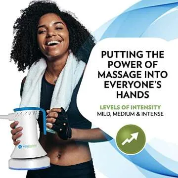 Myobuddy Pro Massage Gun with Heat & Percussion Therapy