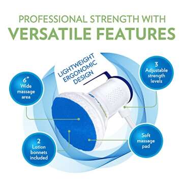 Myobuddy Pro Massage Gun with Heat & Percussion Therapy