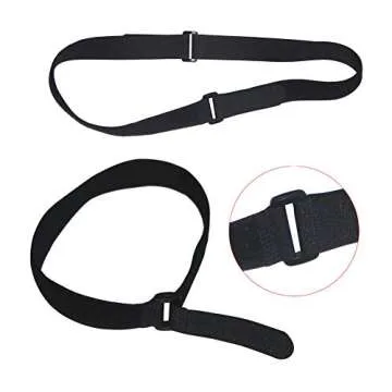 YiwerDer 24 Pack Adjustable Cable Straps for Organization