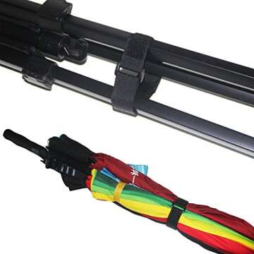 YiwerDer 24 Pack Adjustable Cable Straps for Organization