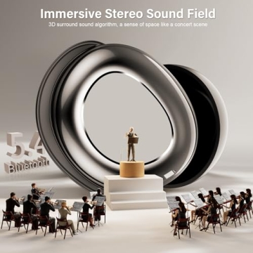 ZYHKON Sleep Earbuds with Touch Screen and 48H Playtime