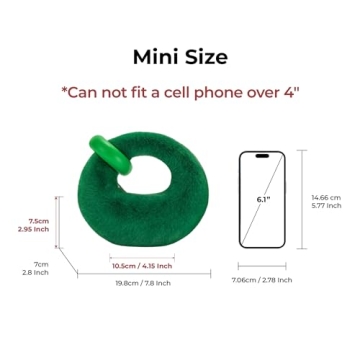 JW PEI Stylish Faux Fur Mini Purse for Women