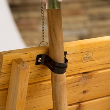 KidKraft Stylish Outdoor Wooden Chaise Lounge For Pets