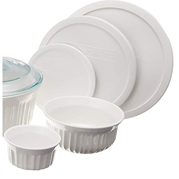 CorningWare French White 10-Pc Bakeware Set