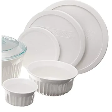 CorningWare French White 10-Pc Bakeware Set