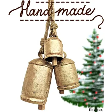 Giant Harmony Cow Bells - Vintage Handmade Rustic Decor