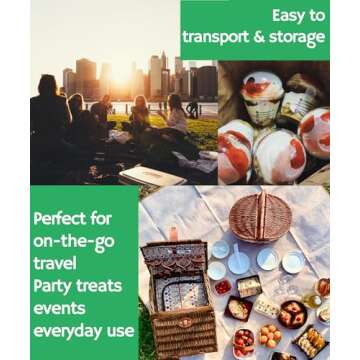 Aatriet 9 oz Clear Plastic Cups with Lids (NO HOLE), 30 Sets Fruit Cups with Lids for Party, Disposable Parfait Cups with Dome Lids, Dessert Cups for Pudding, Cake, Ice Cream, Cupcake, Snacks