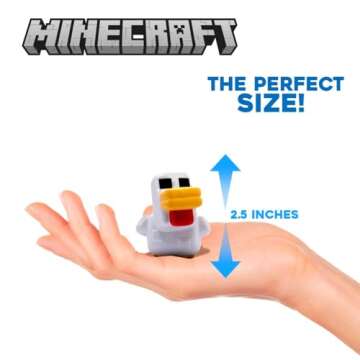 Minecraft SquishMe Series 3 Collector's Box - Fun Squishy Toys
