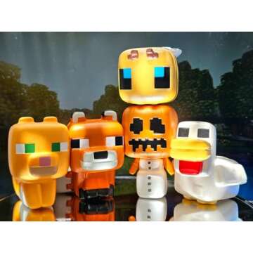 Minecraft SquishMe Series 3 Collector's Box - Fun Squishy Toys