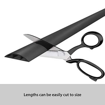 Haven First 4' Floor Cable Protector - Safety for Cords