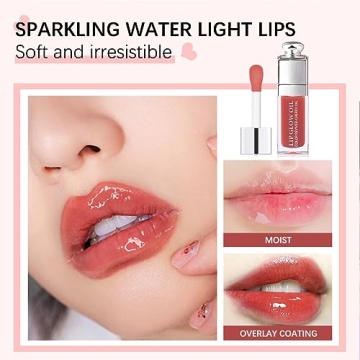 Luxury Hydrating Lip Glow Oil for Soft Lips