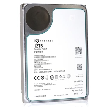 Seagate IronWolf 12TB 7200RPM SATA Hard Drive