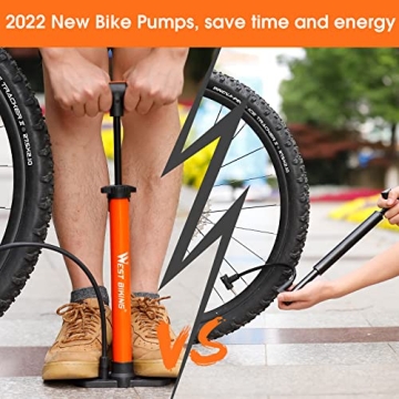 Compact CHIMONA Bike Air Pump 160 PSI for All Bikes