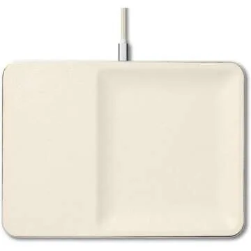 Courant Catch:3 Classics - Italian Leather Wireless Charger & Valet Tray