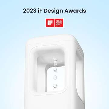 Humidifiers for Bedroom, Small Cool Mist Ultrasonic Air Humidifier Quiet for Indoor Plant Baby Nursery Adults Kids Large Room Home Office Desk, Mini Cute Anti Gravity Water Drop, Easy to Clean