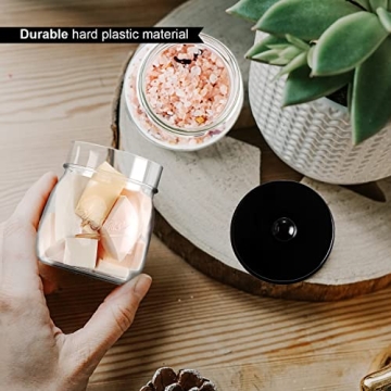 Farmhouse Apothecary Jars - Elegant Bathroom Storage