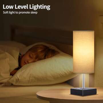 AVV Cordless Table Lamp, Battery Operated Lamp for Night Stand, 3 Modes Battery Powered Wireless Table Lamp, Touch Control Rechargeable Lamp for Bedroom, Living Room, Reading Room, 12 Inch Beige