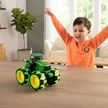 John Deere Lightning Wheels Tractor for Kids 3 and Up