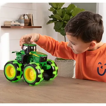 John Deere Lightning Wheels Tractor for Kids 3 and Up