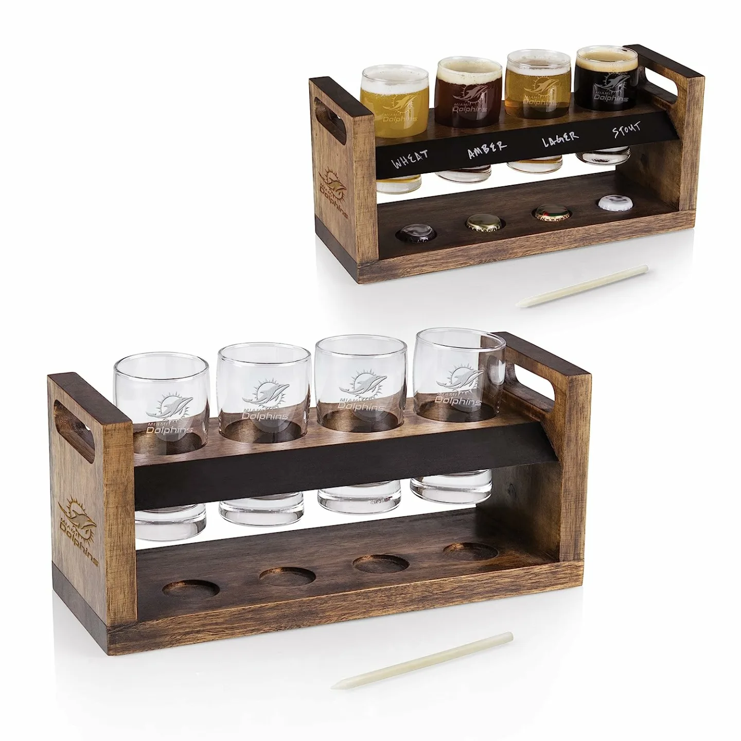 NFL Craft Beer Flight Set - Ideal for Beer Enthusiasts