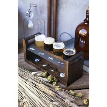 NFL Craft Beer Flight Set - Ideal for Beer Enthusiasts