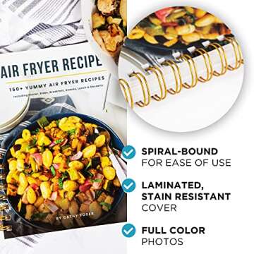 Easy Air Fryer Recipe Book for Healthy, Delicious Meals