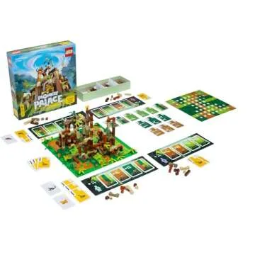 Monkey Palace: Creative LEGO Board Game for Family Fun