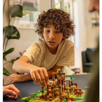 Monkey Palace: Creative LEGO Board Game for Family Fun