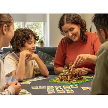 Monkey Palace: Creative LEGO Board Game for Family Fun