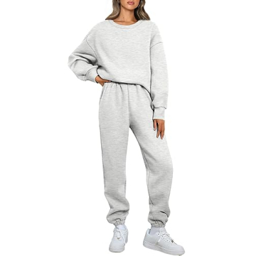 AUTOMET Sweatsuits for Women Set 2 Piece Outfits Oversized Sweatshirt Fall Outfits 2025 Lounge Sets ...