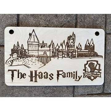 Custom Theme Park Stroller ID Tags - Personalized Name Plates