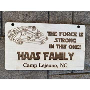 Custom Theme Park Stroller ID Tags - Personalized Name Plates