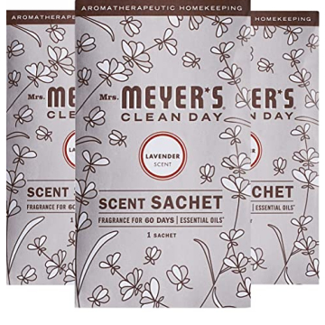 MRS. MEYER'S Lavender Air Freshener Sachets Pack of 3