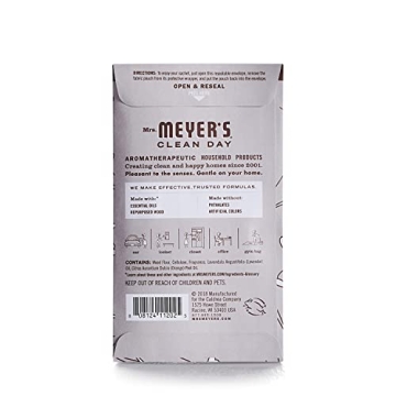 MRS. MEYER'S Lavender Air Freshener Sachets Pack of 3
