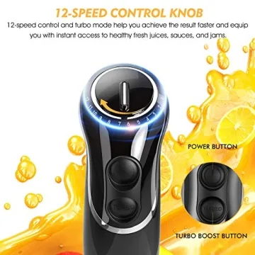 KOIOS 500W Powerful Electric Food Processor for Kitchen